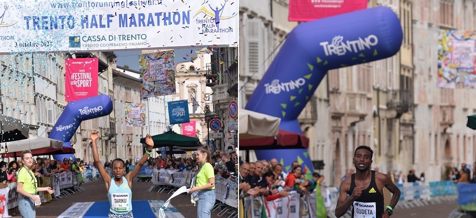 Gli atleti etiopi dominano la Trento Half Marathon: vittoria e record per Debale Gudeta